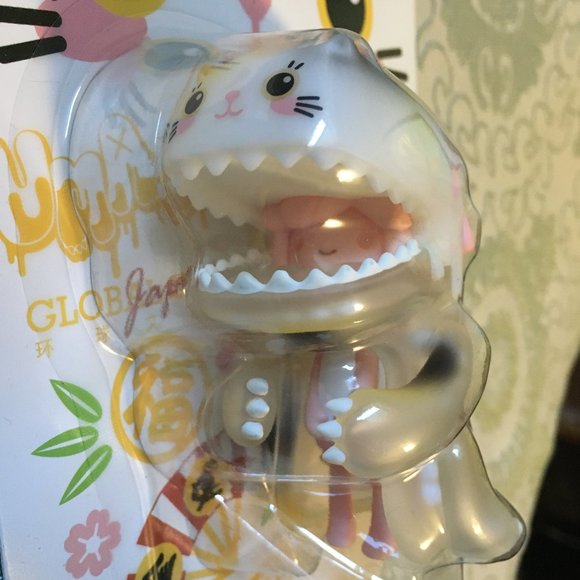 Rare NWT UMASOU! Lucky Cat Dinosaur Girl With Lanyard - Picture 4 of 10